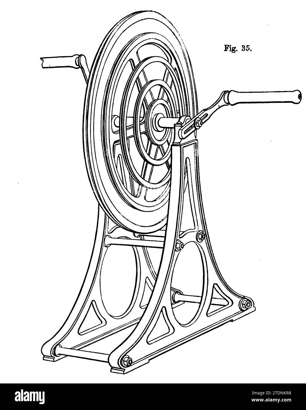Hand flywheel Black and White Stock Photos & Images Alamy