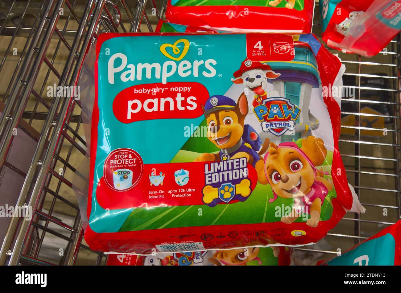 Pantalon Pampers Baby Dry Nappy - Taille 6 (15 + kg) - 84 pantalons