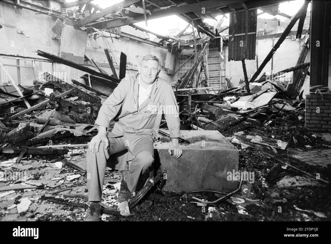 Mr De Groote Van Sloothaak Among The Rubble Fires Fire Brigade mr-de-groote-van-sloothaak-among-the-rubble-fires-fire-brigade