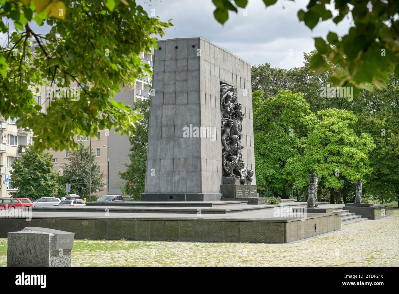 Denkmal der Helden des Ghettos, Ludwika Zamenhofa, Warschau