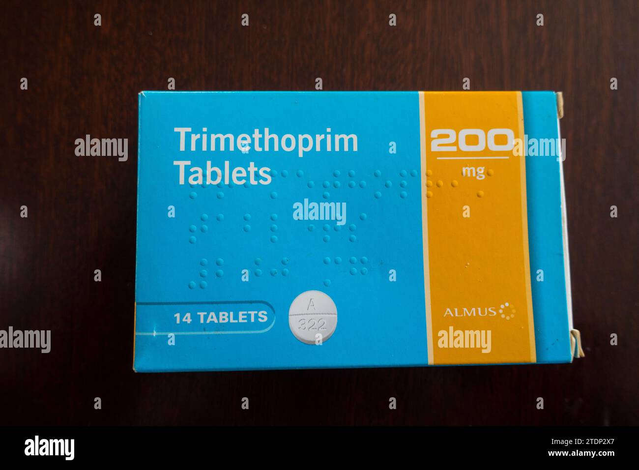 Trimethoprim Antibiotic Tablets Stock Photo Alamy