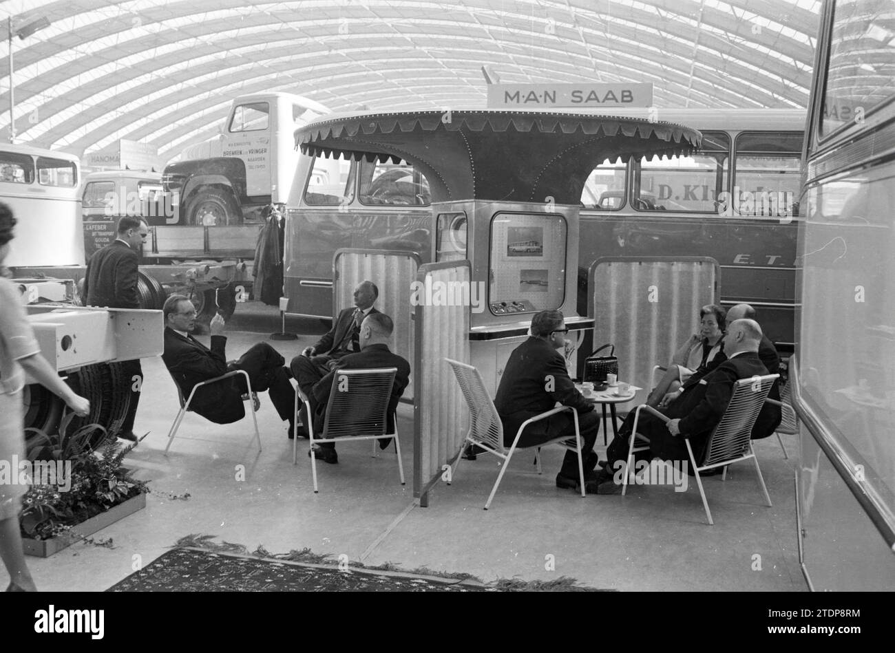 Commercial vehicles RAI, Meyson advertising agency, 22-02-1962, Whizgle News from the Past, Tailored for the Future. Explore historical narratives, Dutch The Netherlands agency image with a modern perspective, bridging the gap between yesterday's events and tomorrow's insights. A timeless journey shaping the stories that shape our future Stock Photo