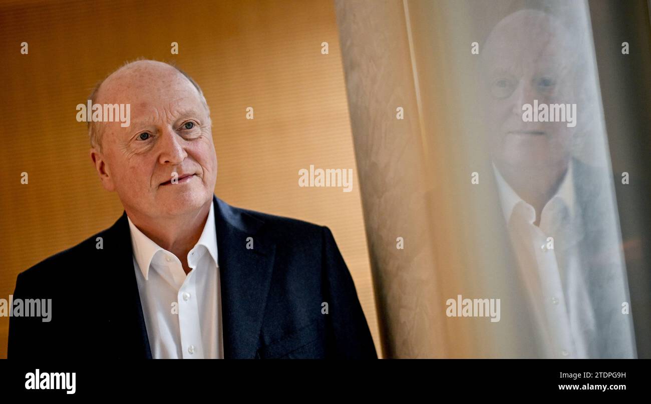 Berlin, Germany. 19th Dec, 2023. Peter Dinges, CEO of the German Federal Film Board (FFA), on the sidelines of a dpa interview. Credit: Britta Pedersen/dpa/Alamy Live News Stock Photo