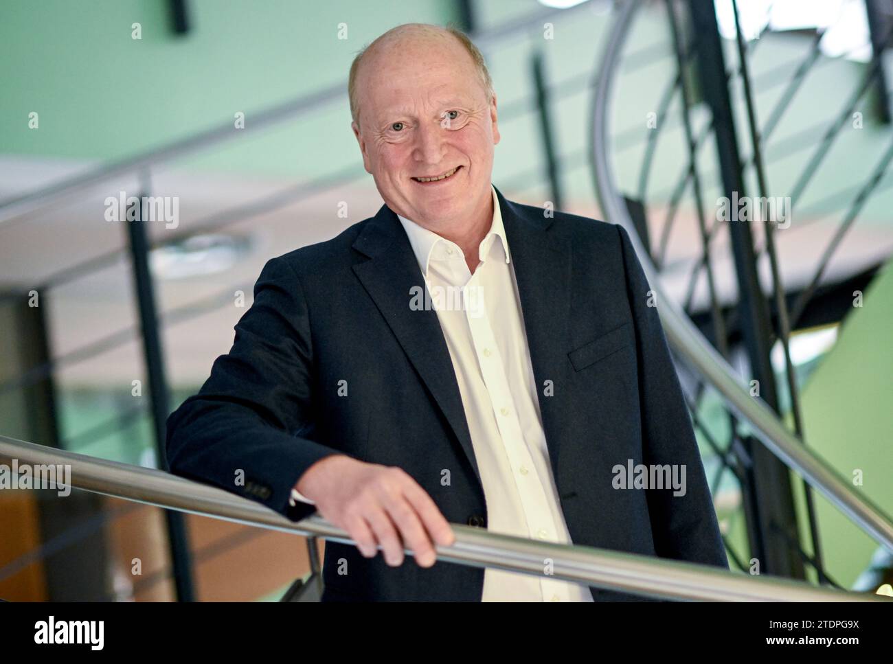 Berlin, Germany. 19th Dec, 2023. Peter Dinges, CEO of the German Federal Film Board (FFA), on the sidelines of a dpa interview. Credit: Britta Pedersen/dpa/Alamy Live News Stock Photo