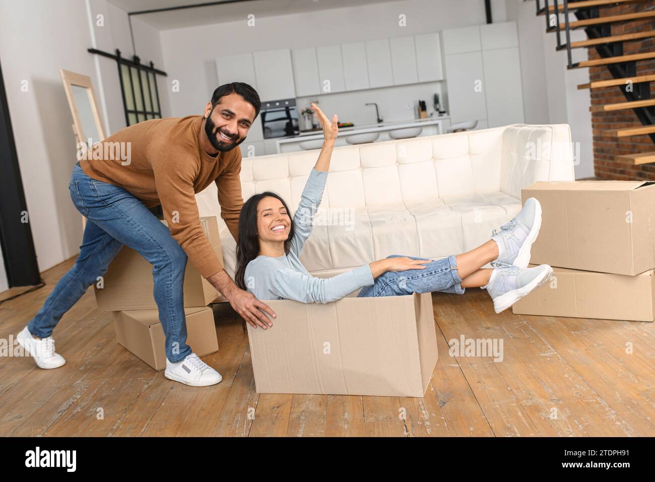 Indian married couple enjoy hi-res stock photography and images - Alamy
