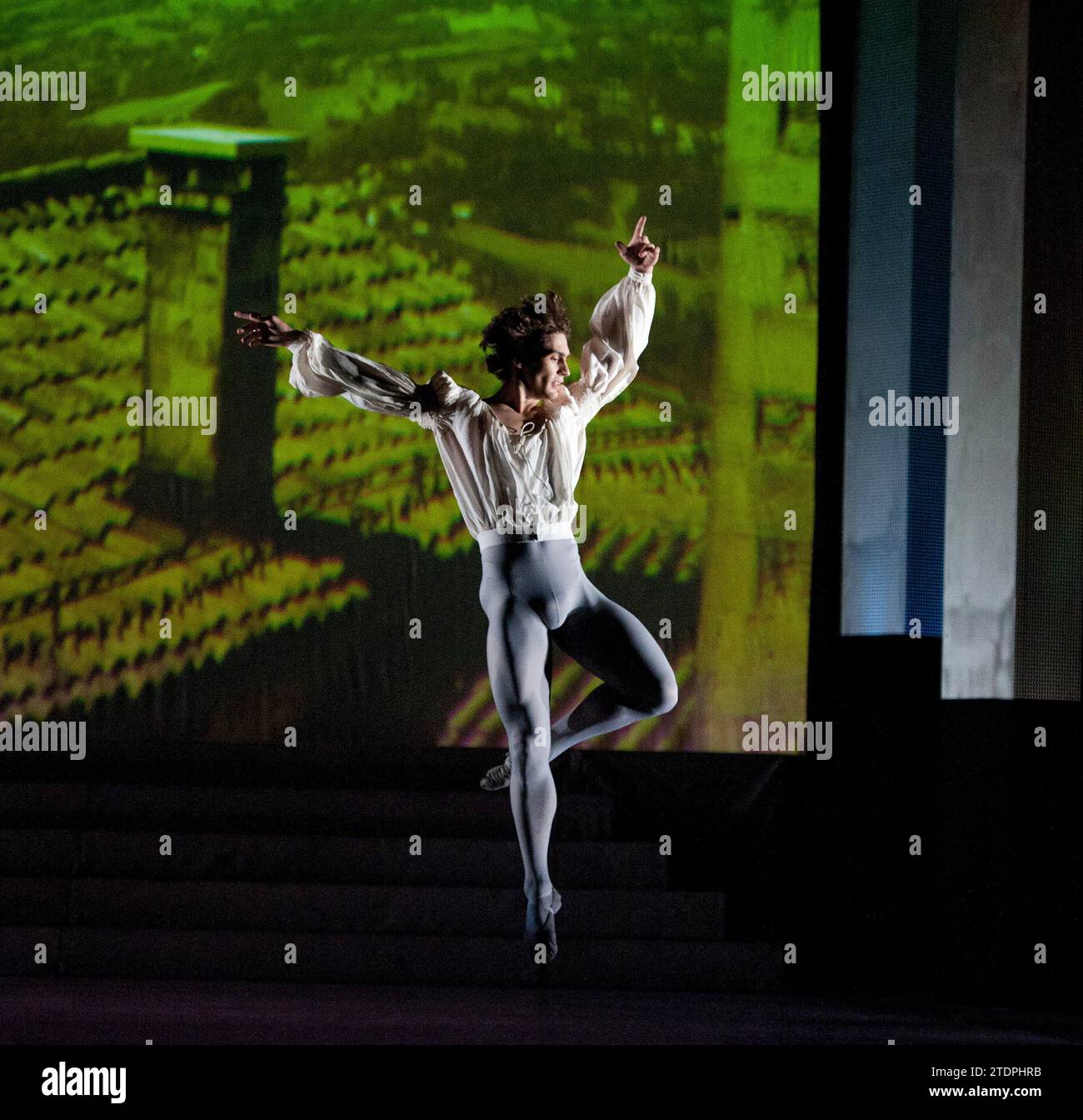 Ivan Vasiliev (Romeo) in ROMEO AND JULIET after Shakespeare presented ...