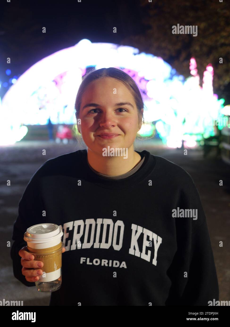 Kansas City, Missouri December 14, 2023 Glowild Christmas Lights at