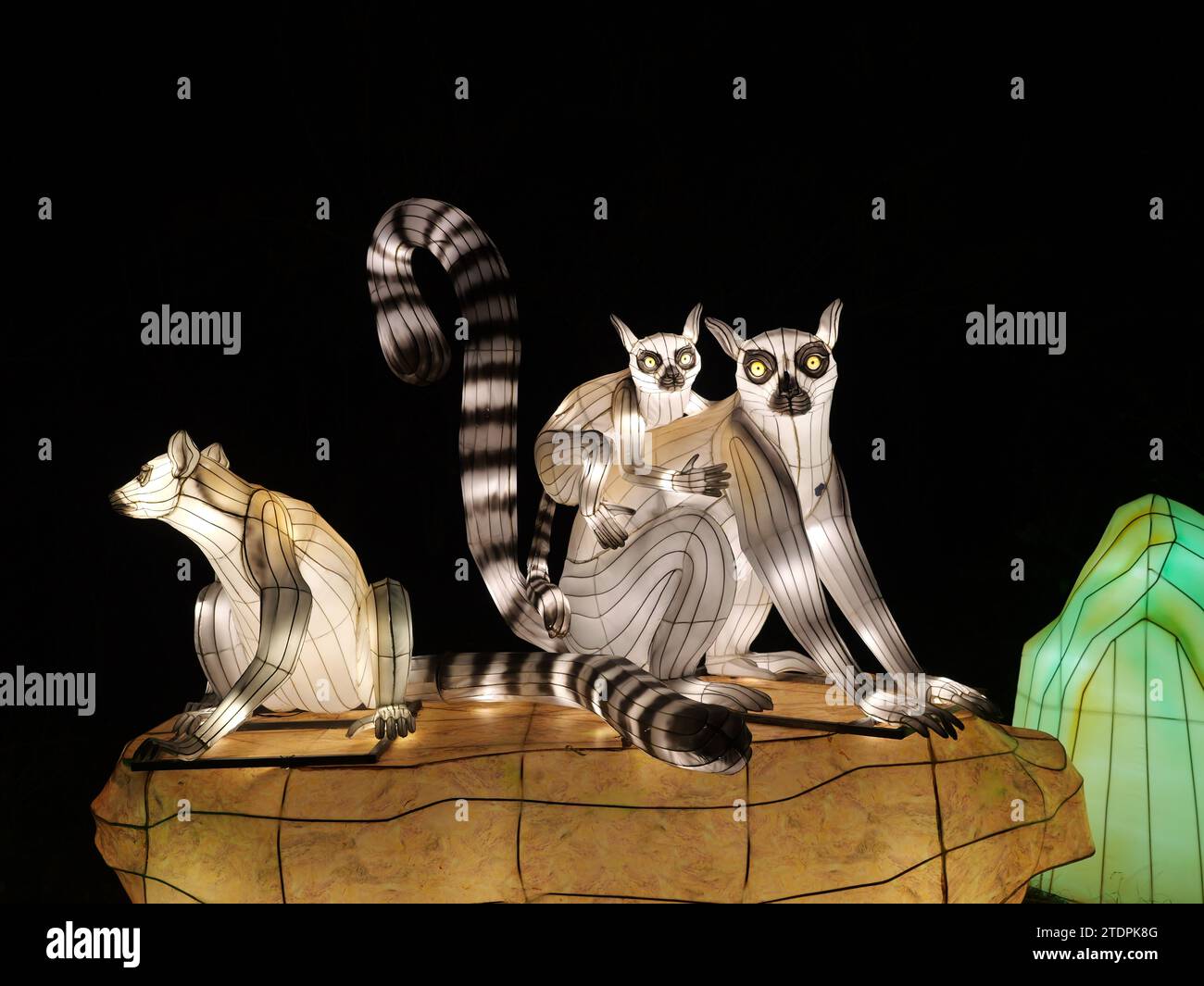 Kansas City, Missouri December 14, 2023 Glowild Christmas Lights at