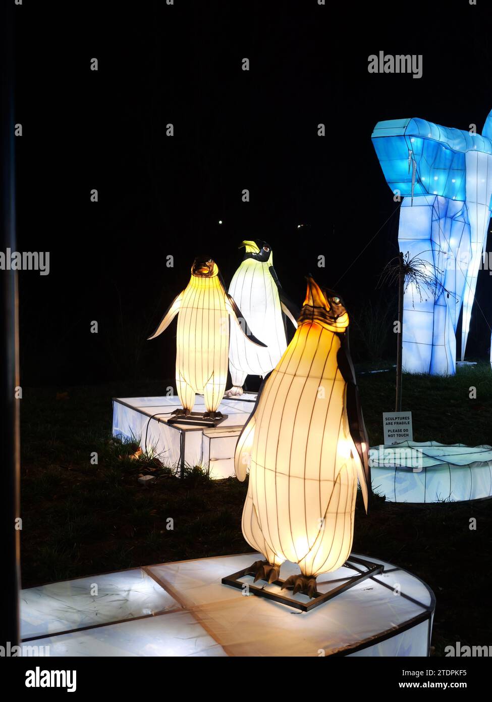 Kansas City, Missouri December 14, 2023 Glowild Christmas Lights at