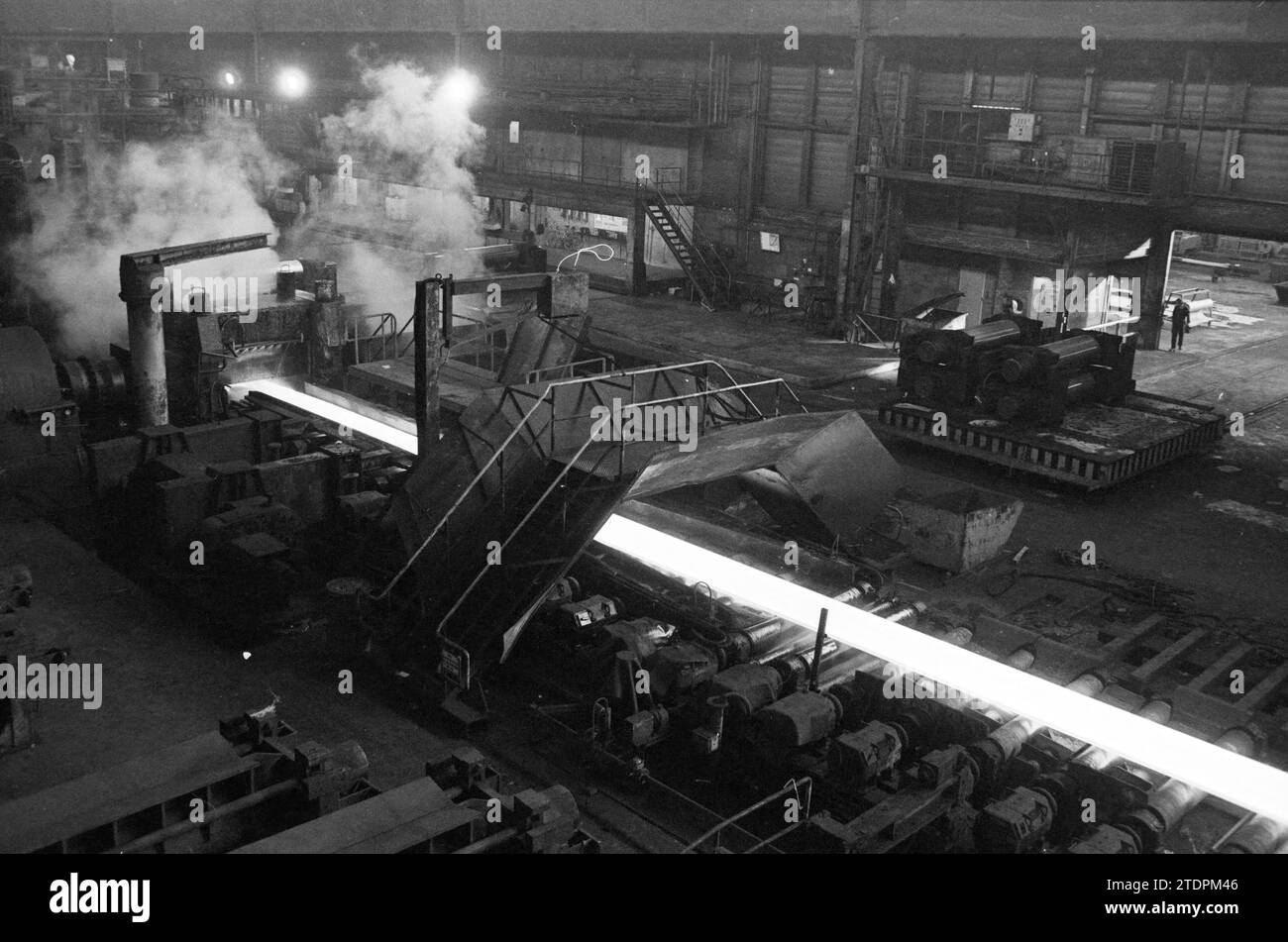 Casting machines, blast furnaces, 28-02-1983, Whizgle News from the Past, Tailored for the Future. Explore historical narratives, Dutch The Netherlands agency image with a modern perspective, bridging the gap between yesterday's events and tomorrow's insights. A timeless journey shaping the stories that shape our future Stock Photo