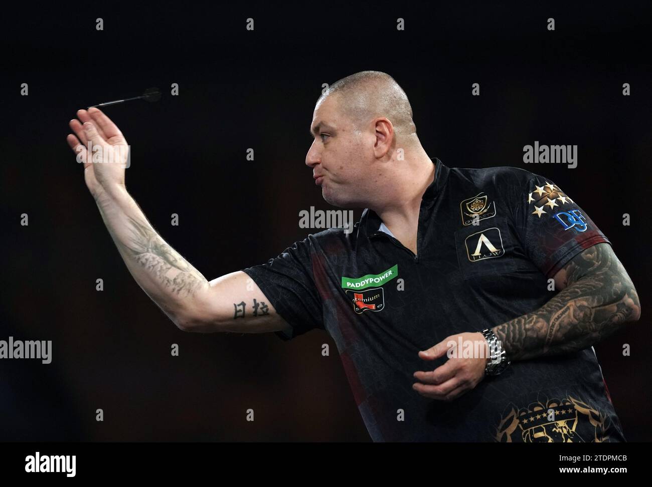 Boris Krcmar in action against Keegan Brown (not pictured) on day five