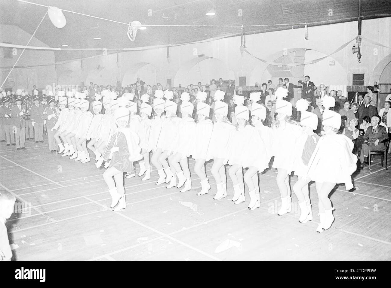 Majorettes H.H.K., Music, 30-03-1968, Whizgle News from the Past, Tailored for the Future. Explore historical narratives, Dutch The Netherlands agency image with a modern perspective, bridging the gap between yesterday's events and tomorrow's insights. A timeless journey shaping the stories that shape our future Stock Photo