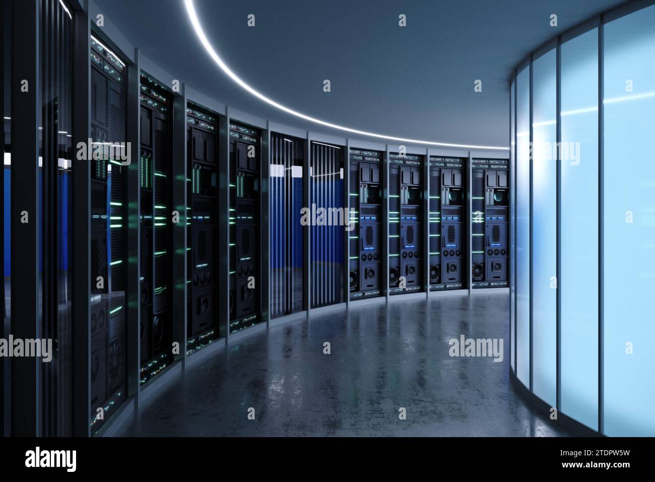 Data center ai hi-res stock photography and images - Alamy