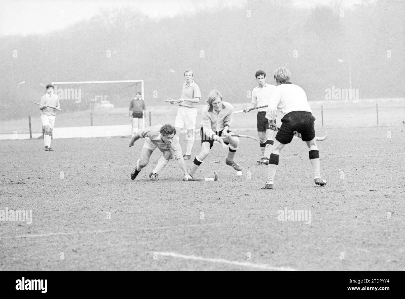 B.M.H.C. - H.G.C., Hockey, 14-03-1971, Whizgle News from the Past, Tailored for the Future. Explore historical narratives, Dutch The Netherlands agency image with a modern perspective, bridging the gap between yesterday's events and tomorrow's insights. A timeless journey shaping the stories that shape our future Stock Photo