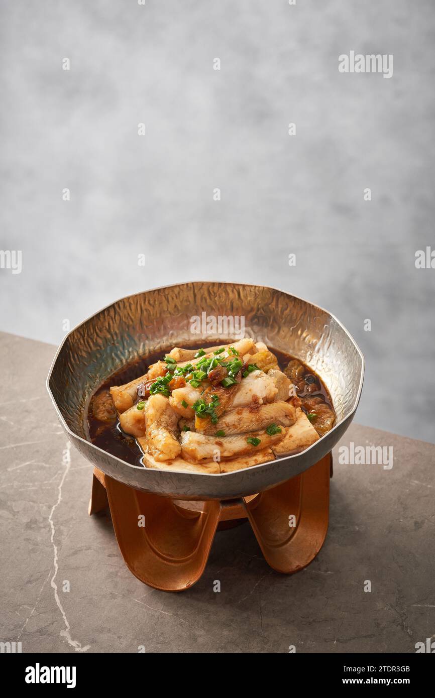 Braised (Stewed) Tofu with Bombay duck or Bombil fish, chinese food ...