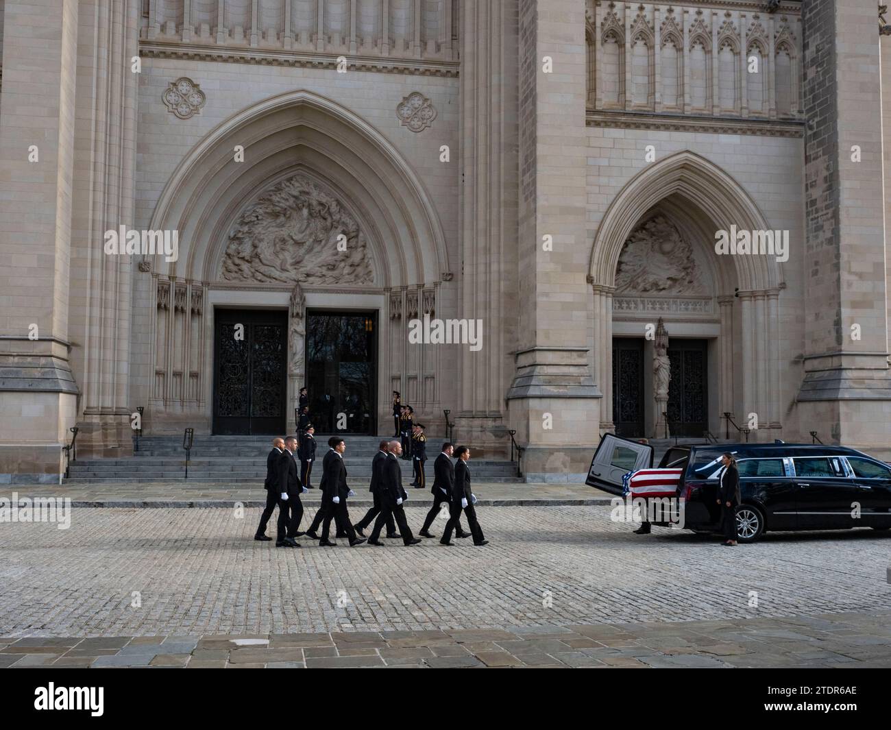 December 19, 2023, Washington, District of Columbia, USA Pallbearers