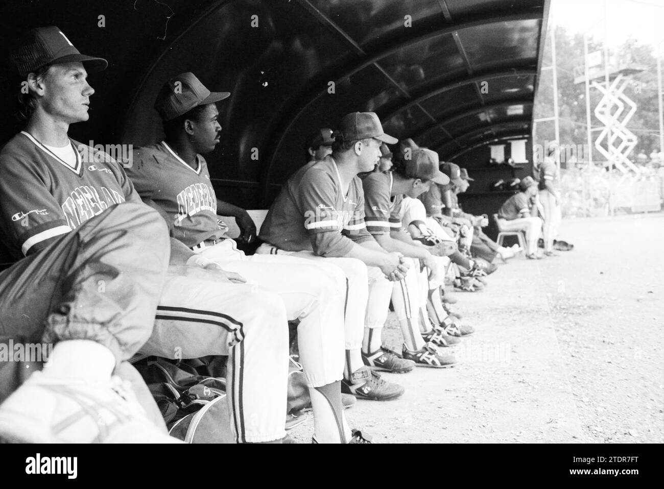 European Baseball Championship in Paris, Baseball, Parijs, Frankrijk, 10-09-1989, Whizgle News from the Past, Tailored for the Future. Explore historical narratives, Dutch The Netherlands agency image with a modern perspective, bridging the gap between yesterday's events and tomorrow's insights. A timeless journey shaping the stories that shape our future Stock Photo