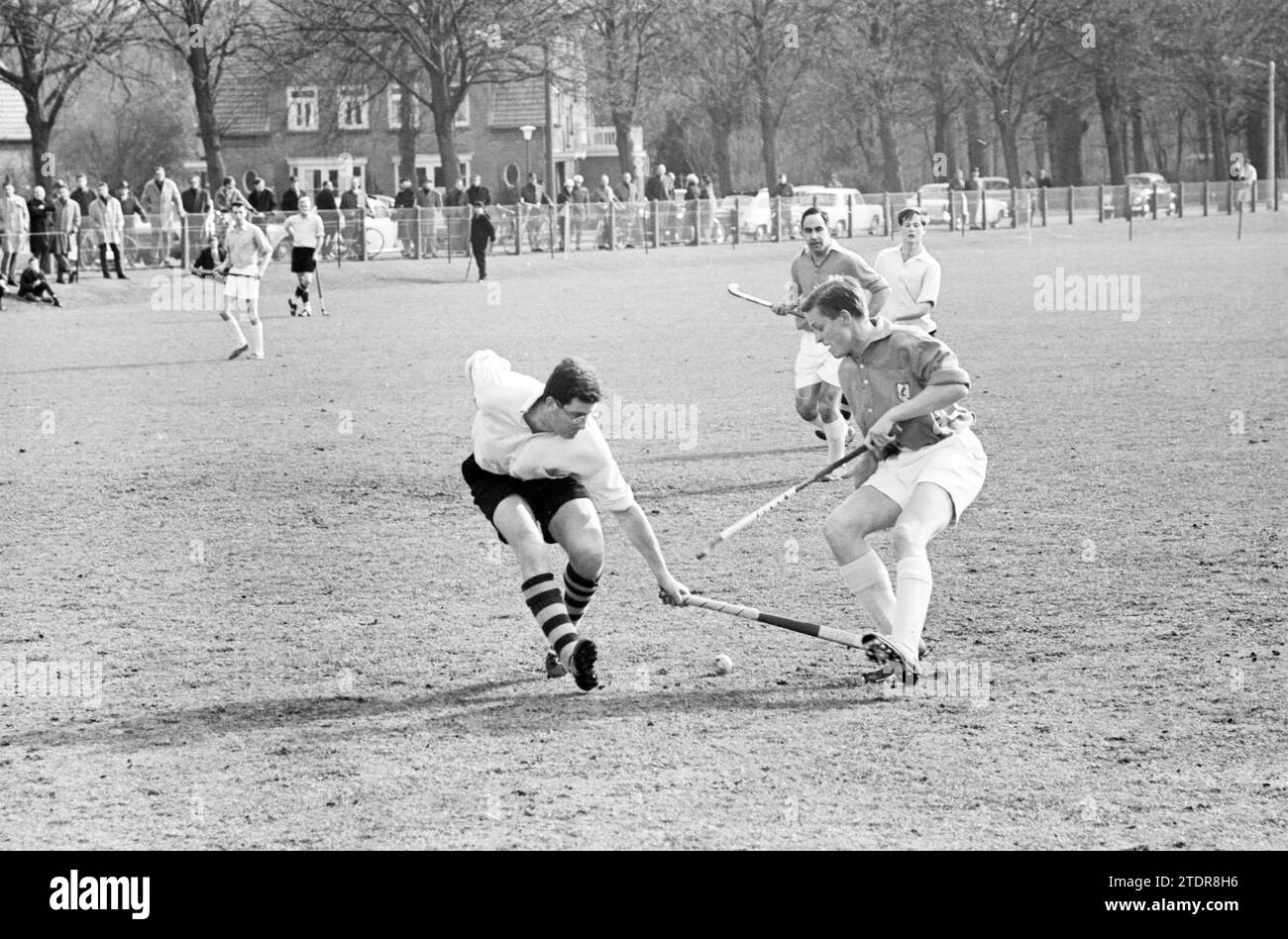 B.M.H.C. - Laren, Hockey, 28-03-1965, Whizgle News from the Past, Tailored for the Future. Explore historical narratives, Dutch The Netherlands agency image with a modern perspective, bridging the gap between yesterday's events and tomorrow's insights. A timeless journey shaping the stories that shape our future Stock Photo