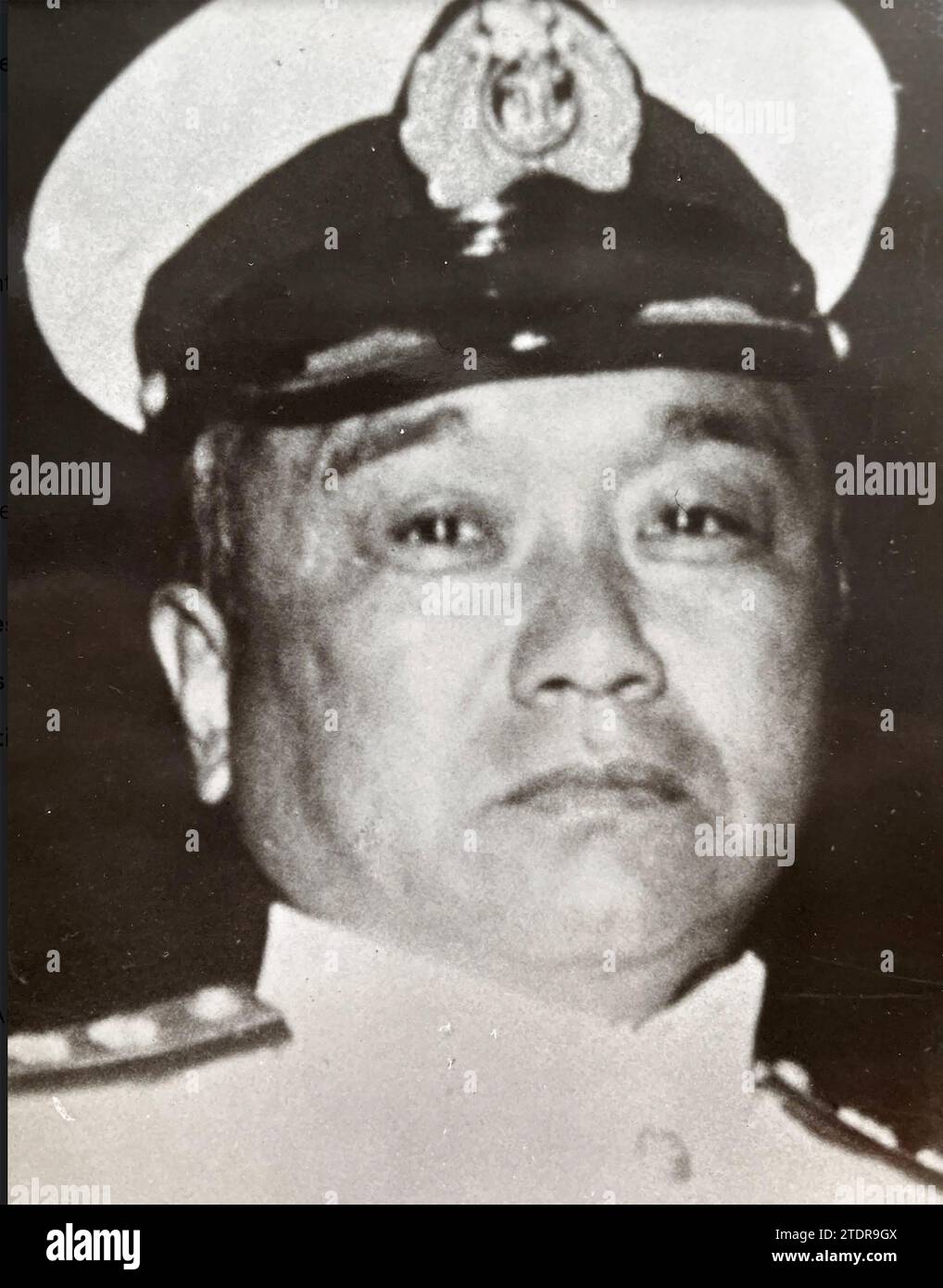 ISOROKU YAMAMOTO (1884-1943) as  Commander in Chief of the Imperial Japanese Navy about 1940 Stock Photo