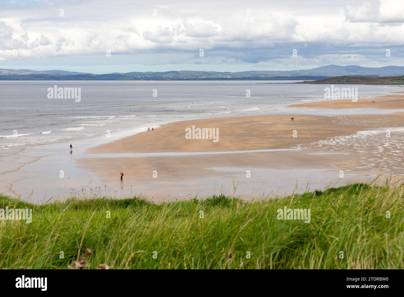 Beach in Tullan Strand, Bundoran, Donegal, Ireland Stock Photo