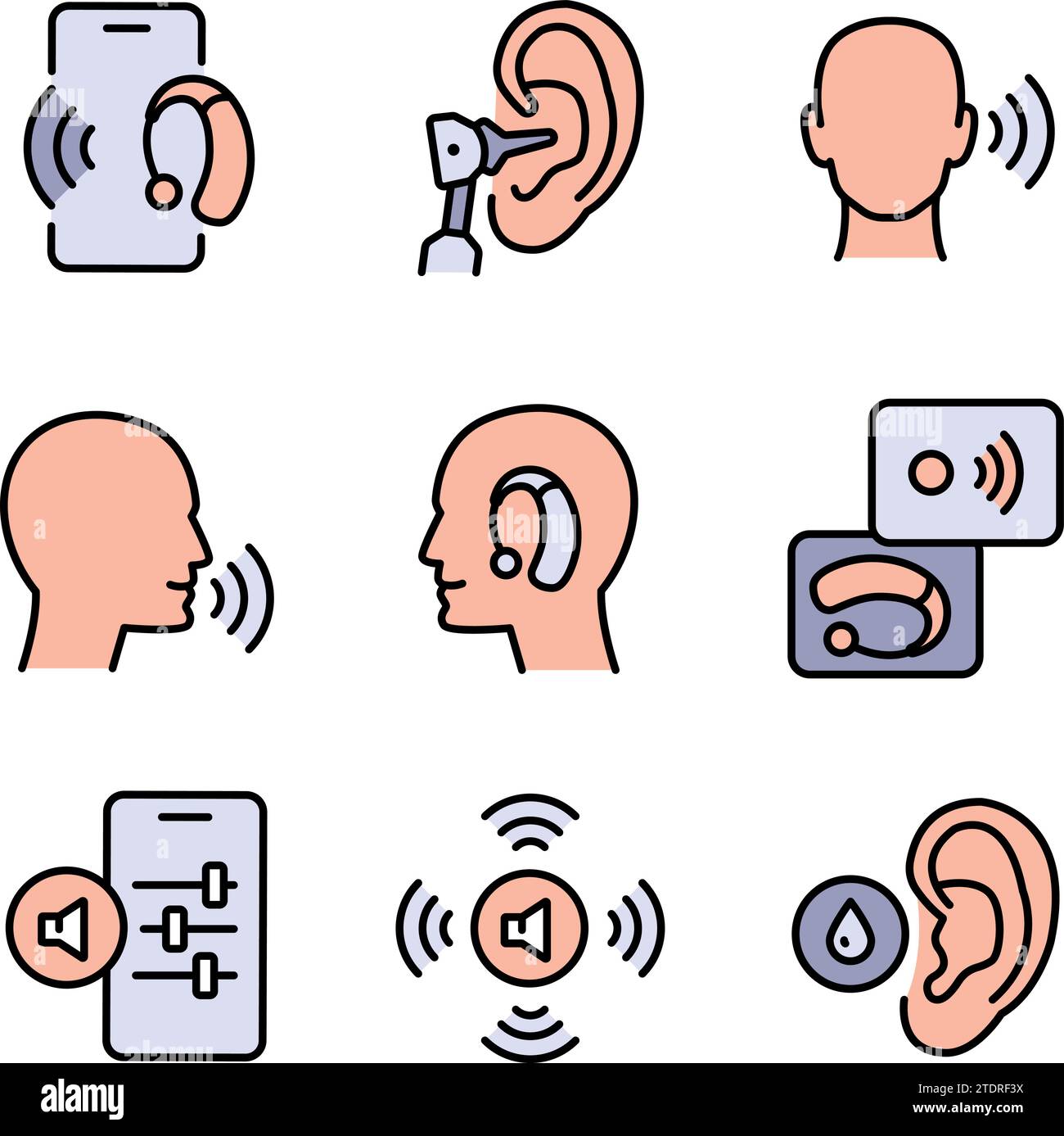 Tinnitus help Stock Vector Images - Alamy