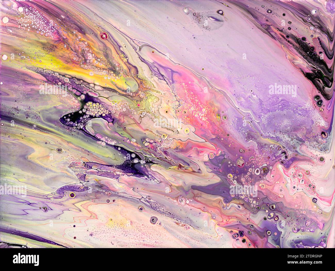 Abstract hand painted fluid or liquid art background. Acrylic painting