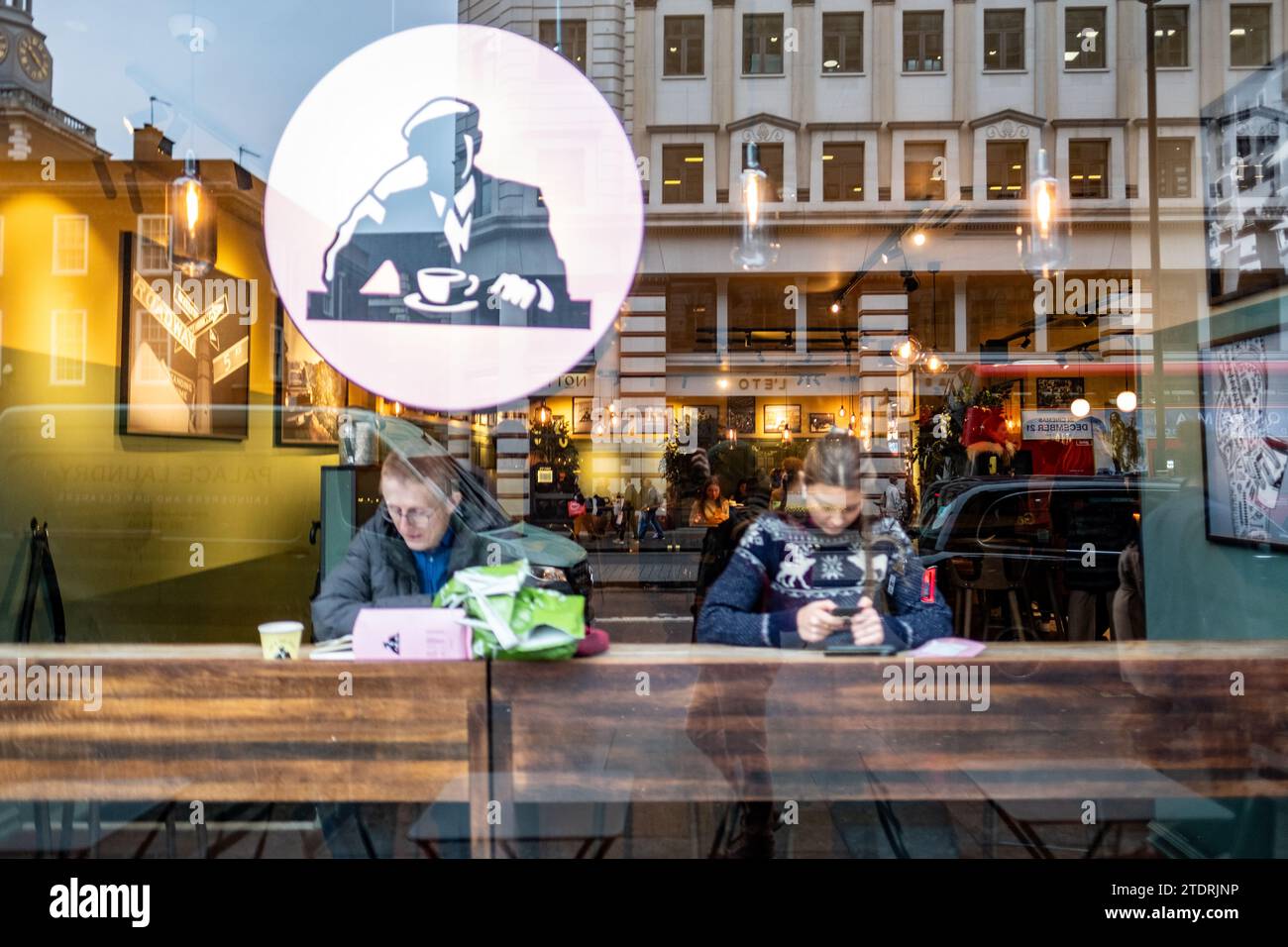 LONDON DECEMBER 14, 2023 Joe & The Juice British coffee and juice