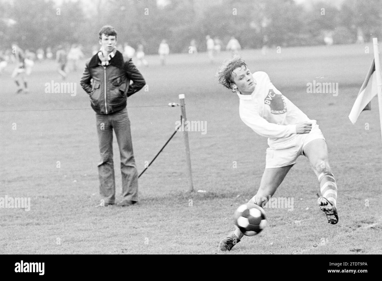 Football BVC Bloemendaal, Bloemendaal, Whizgle News from the Past, Tailored for the Future. Explore historical narratives, Dutch The Netherlands agency image with a modern perspective, bridging the gap between yesterday's events and tomorrow's insights. A timeless journey shaping the stories that shape our future Stock Photo