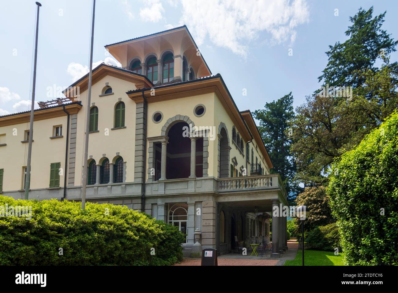 Bellinzona: museum Museo Villa dei Cedri in Bellinzona, Ticino, Tessin, Switzerland Stock Photo