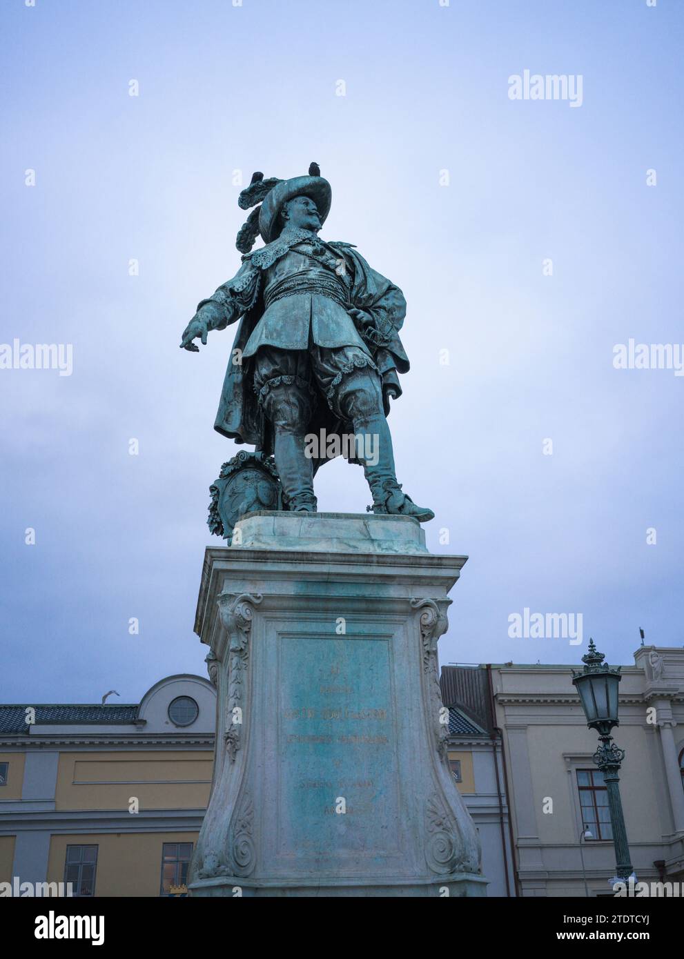 Statue of King Gustav II Adolf Stock Photo