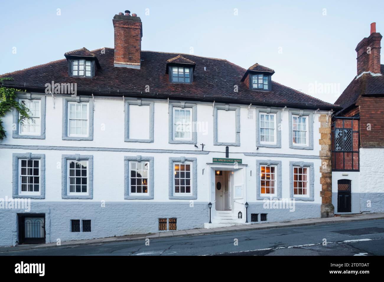 England, West Sussex, Midhurst, The Spread Eagle Hotel Stock Photo Alamy