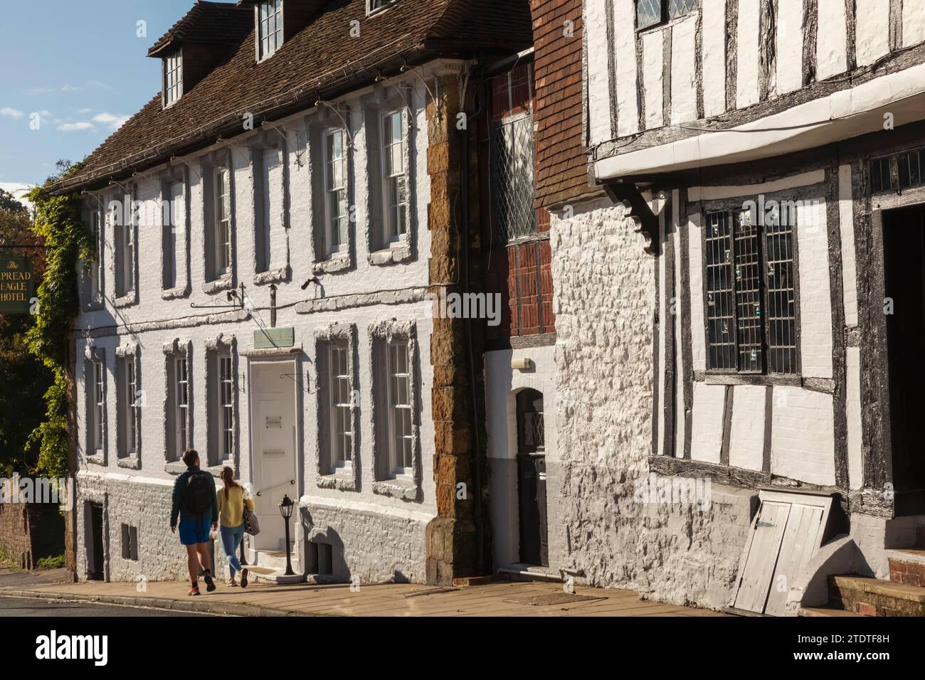 England, West Sussex, Midhurst, The Spread Eagle Hotel Stock Photo Alamy