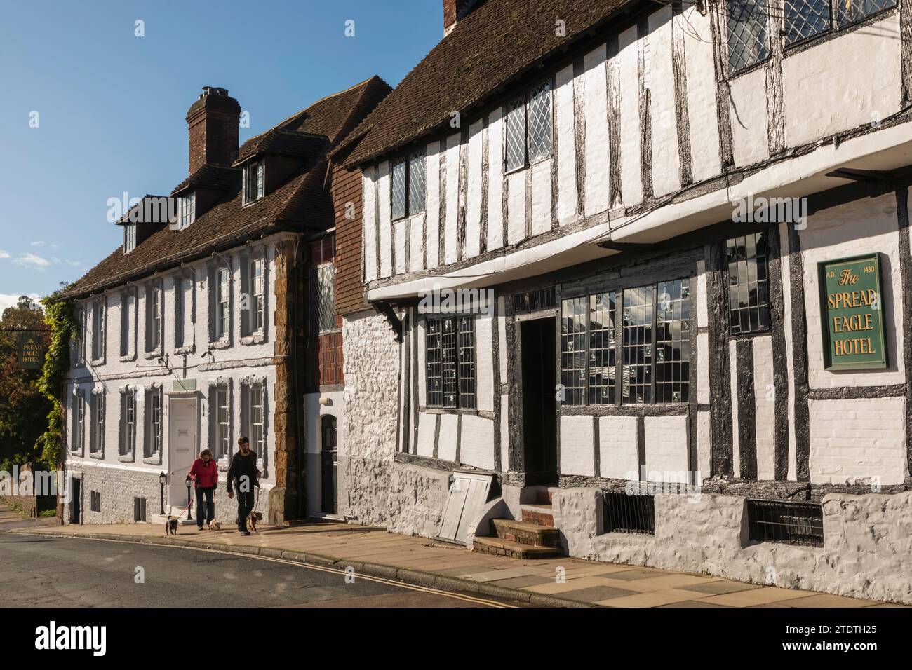 England, West Sussex, Midhurst, The Spread Eagle Hotel Stock Photo Alamy