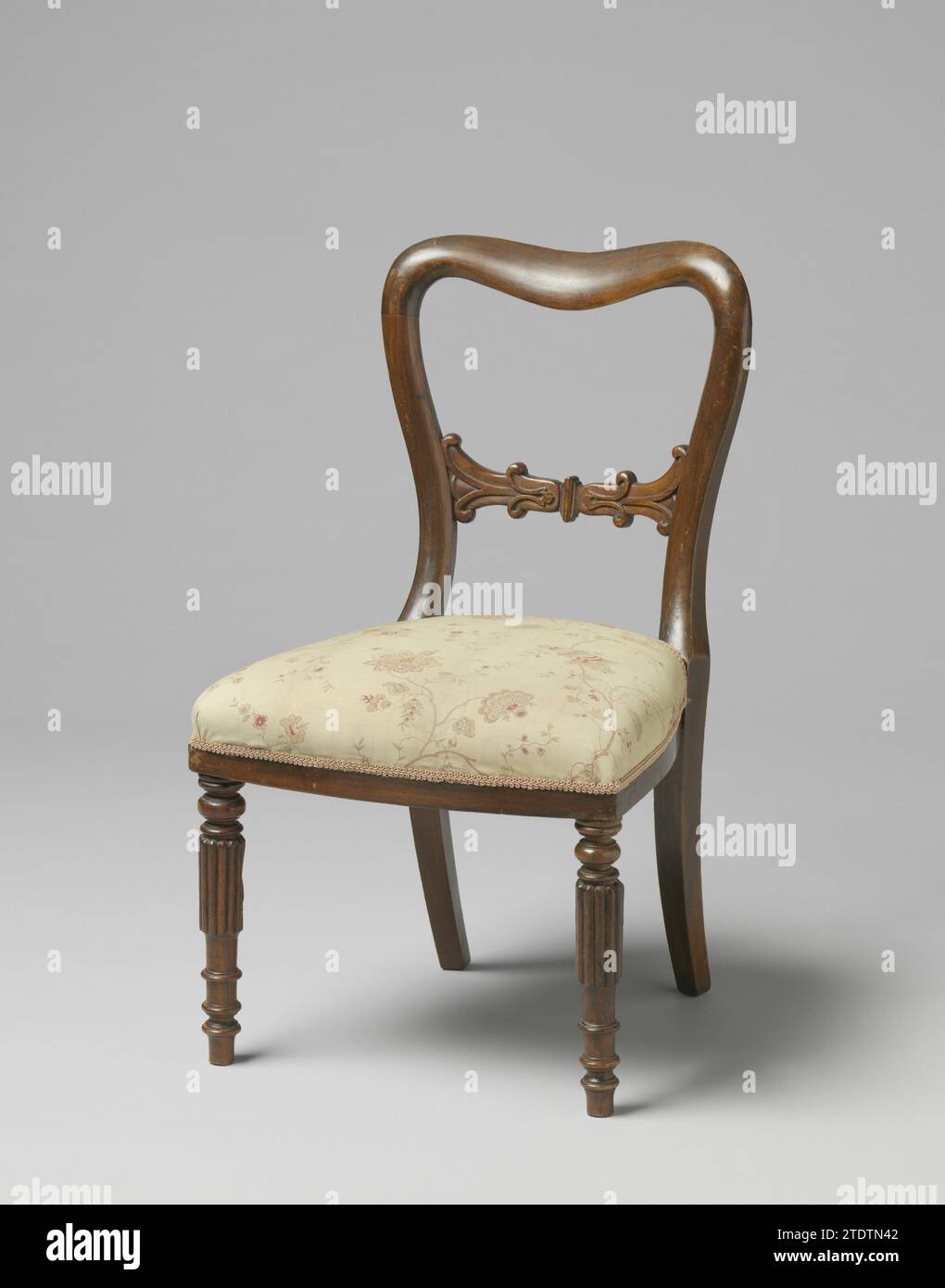 Furniture, Anonymous, 1850 1875 Chair from Mahonieen Kindersueblement