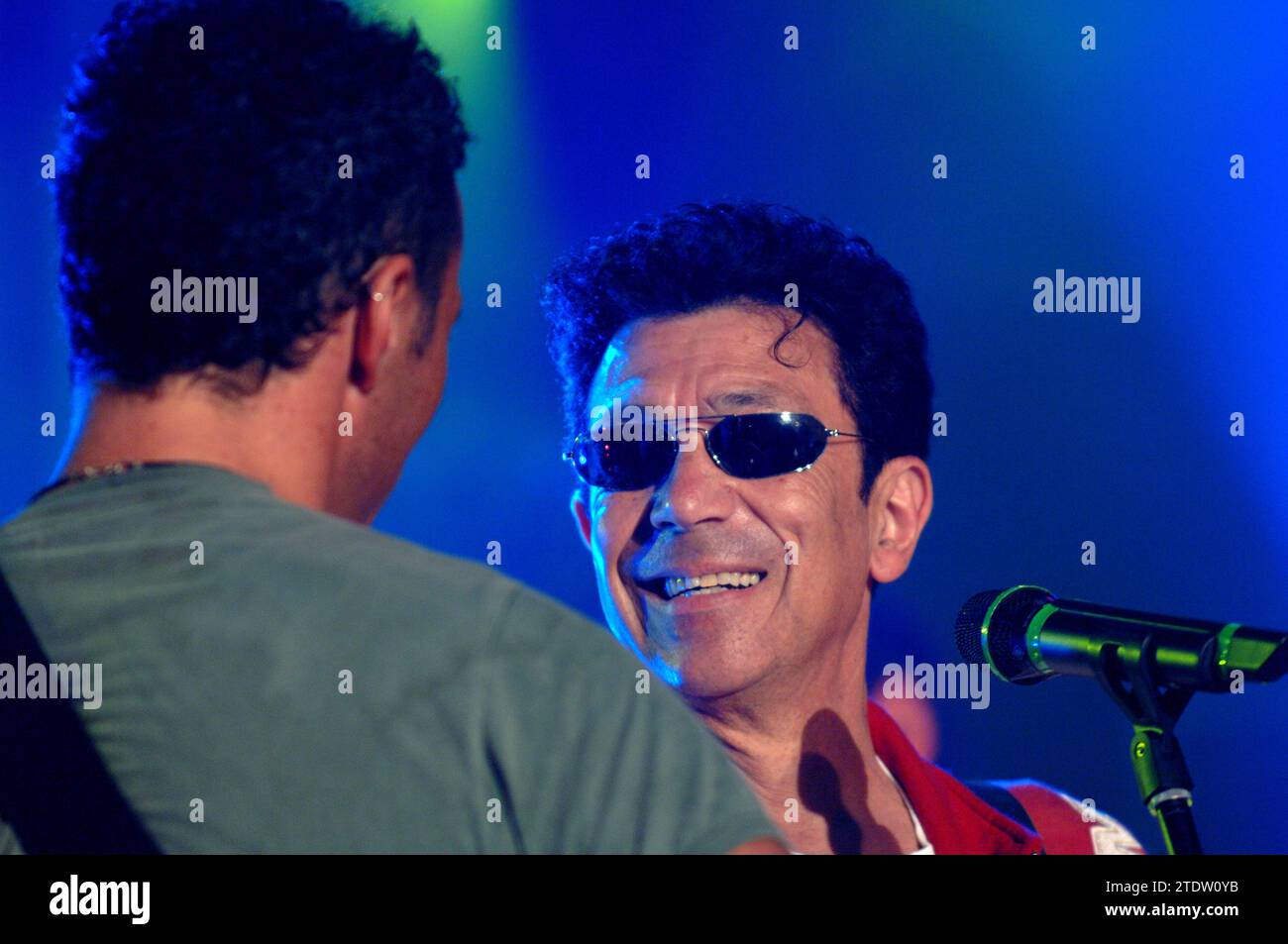 Italy Milan 20060517 Alex Britti and Edoardo Bennato during the