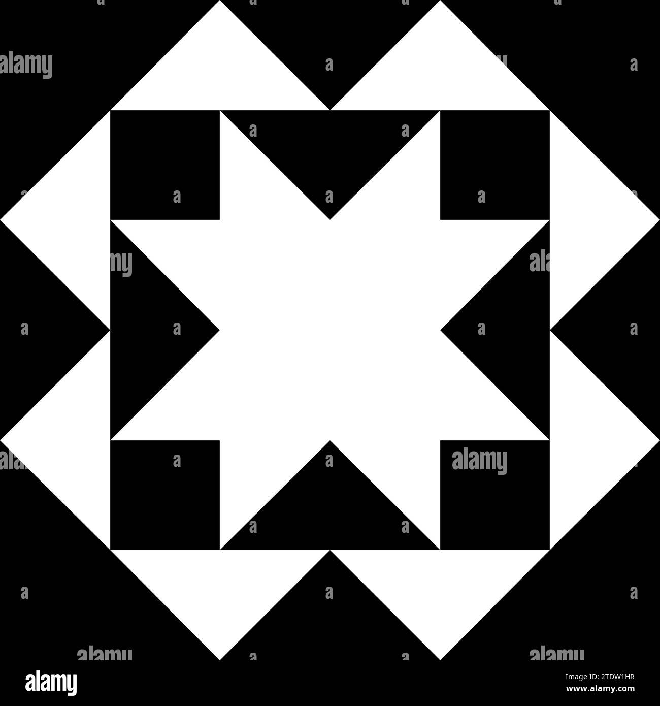 Barn quilt symbol icon Stock Photo - Alamy