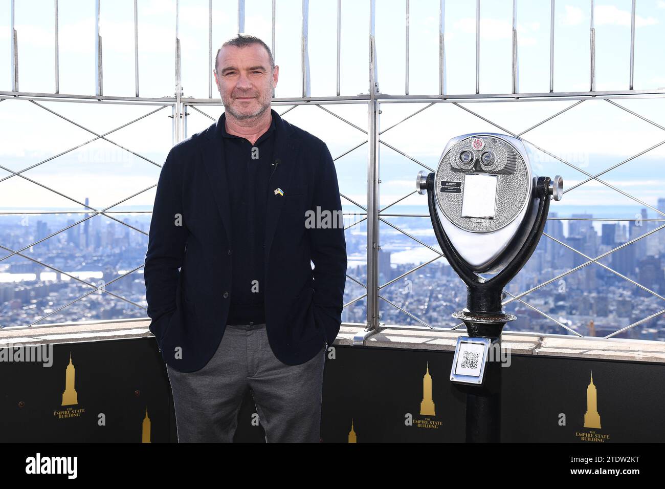 New York, USA. 19th Dec, 2023. Actor Liev Schreiber attends the