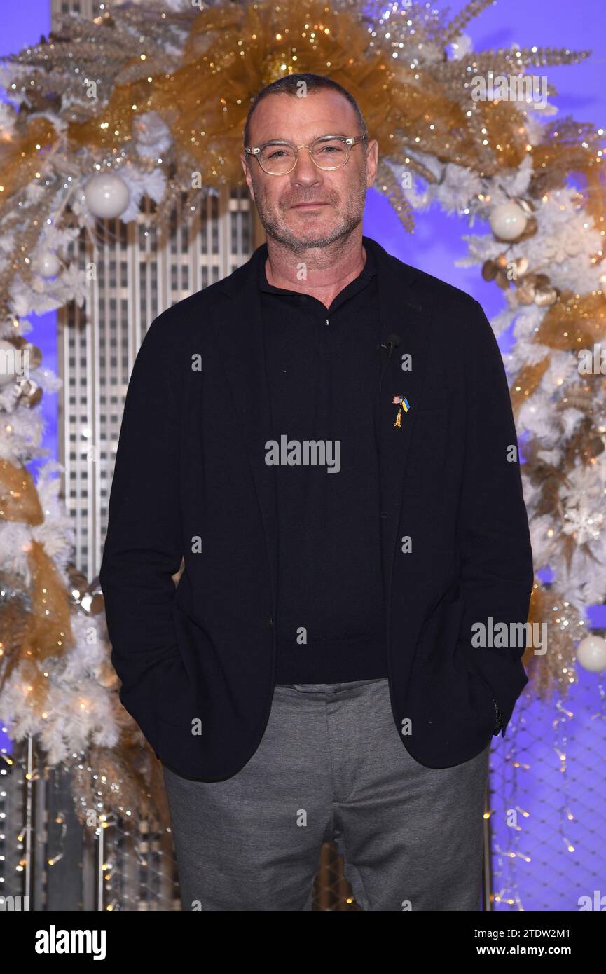 New York, USA. 19th Dec, 2023. Actor Liev Schreiber attends the
