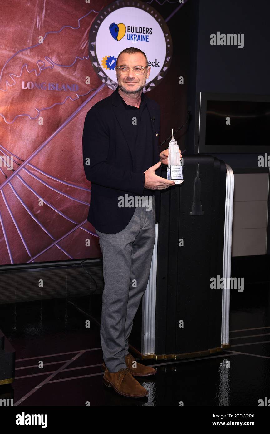New York, USA. 19th Dec, 2023. Actor Liev Schreiber attends the