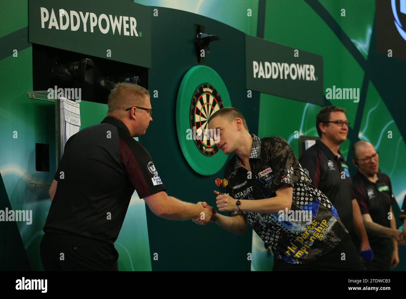 Alexandra Palace, London, UK. 19th Dec, 2023. 2023/24 PDC Paddy Power