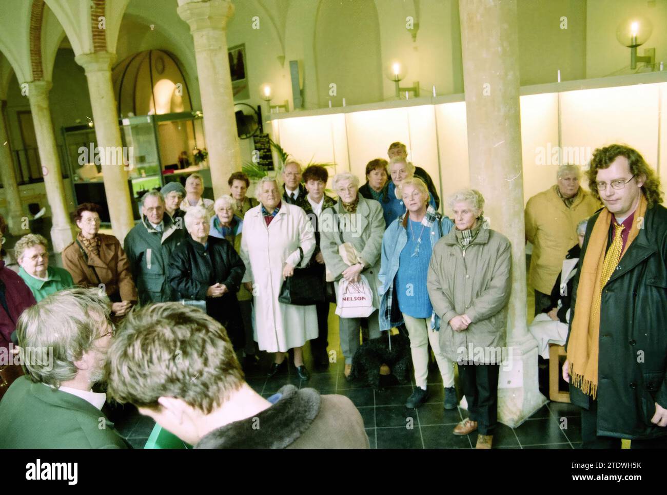 Signatures line 4, Haarlem city hall, Haarlem, The Netherlands, 25-11-1999, Whizgle News from the Past, Tailored for the Future. Explore historical narratives, Dutch The Netherlands agency image with a modern perspective, bridging the gap between yesterday's events and tomorrow's insights. A timeless journey shaping the stories that shape our future Stock Photo