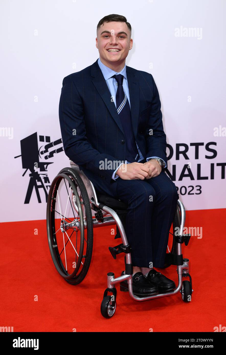 Manchester, UK. December 19th, 2023. Charle McIntyre arriving at BBC