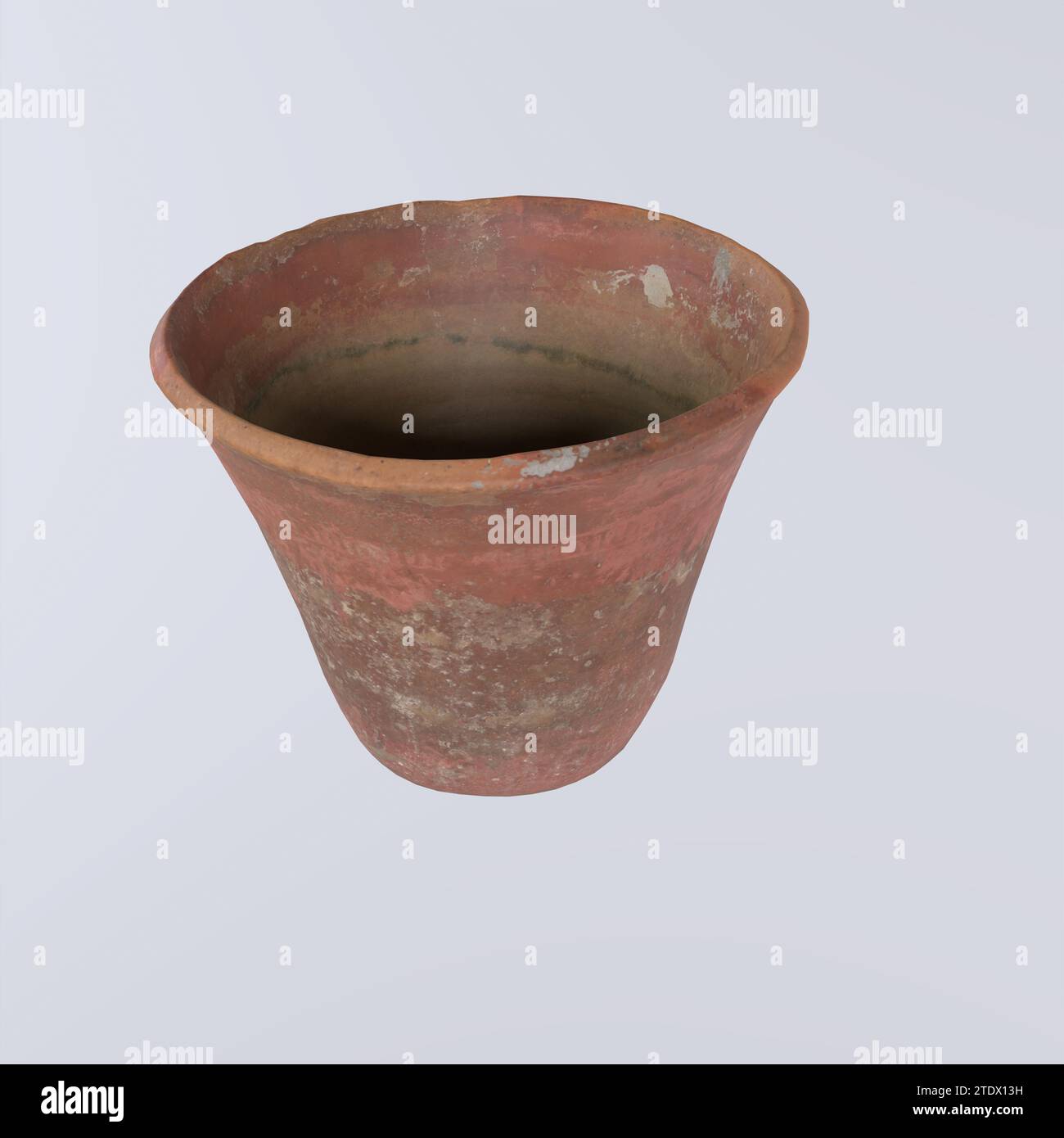 Old Vase isolated on white background Stock Photo - Alamy