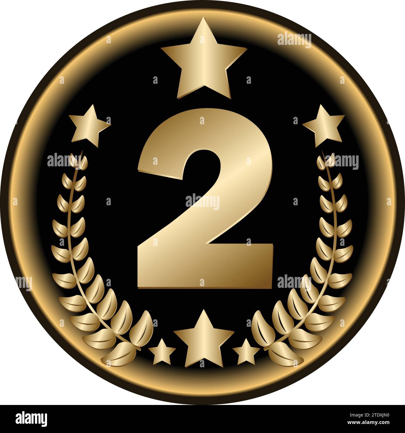 Gradient vector 3 year anniversary and anniversary Stock Vector