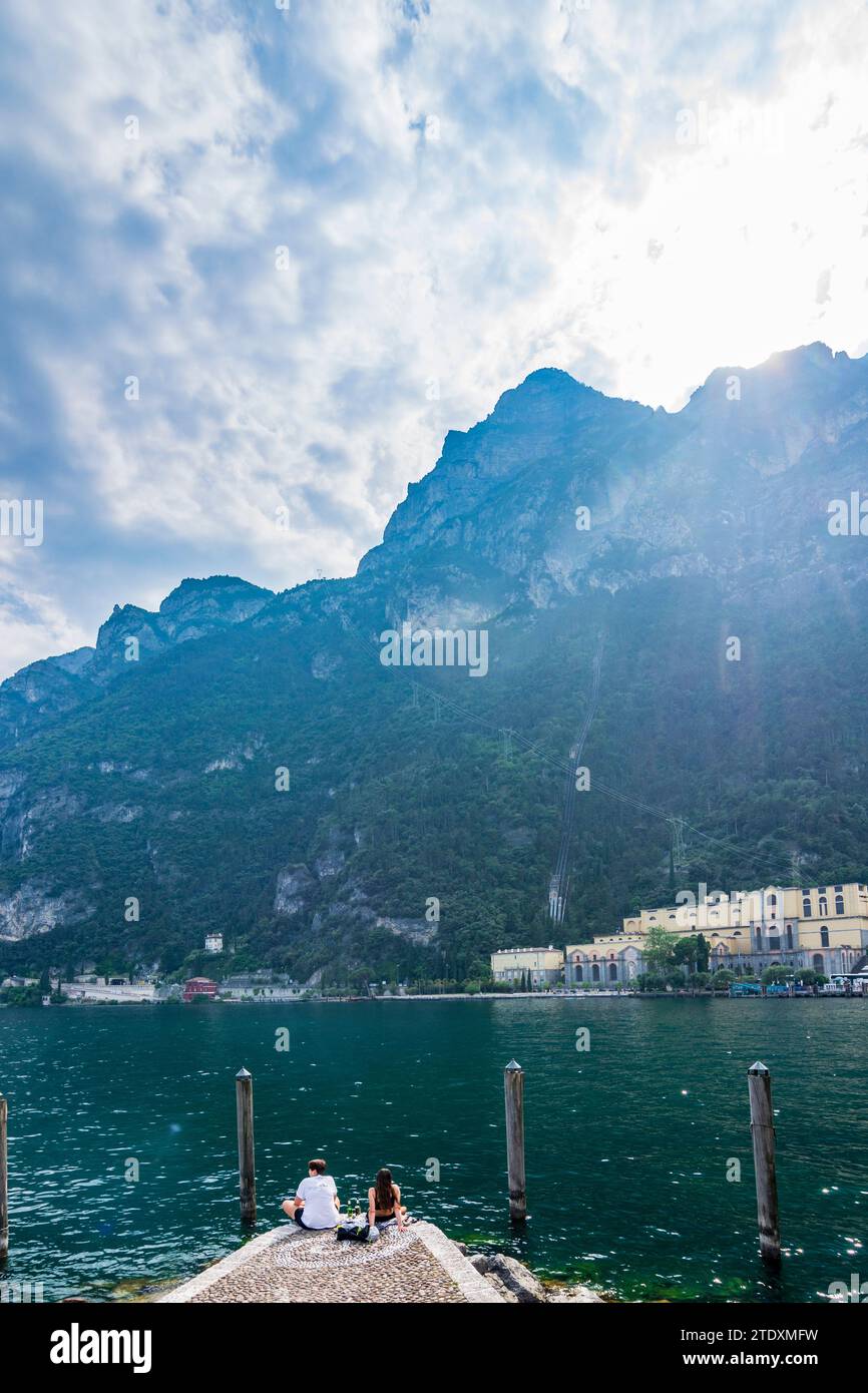 Riva del Garda Lago di Garda (Lake Garda), Ponale Hydroelectric Power
