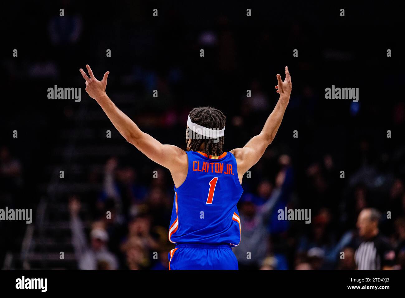 December 19, 2023: Florida Gators guard Walter Clayton Jr. (1