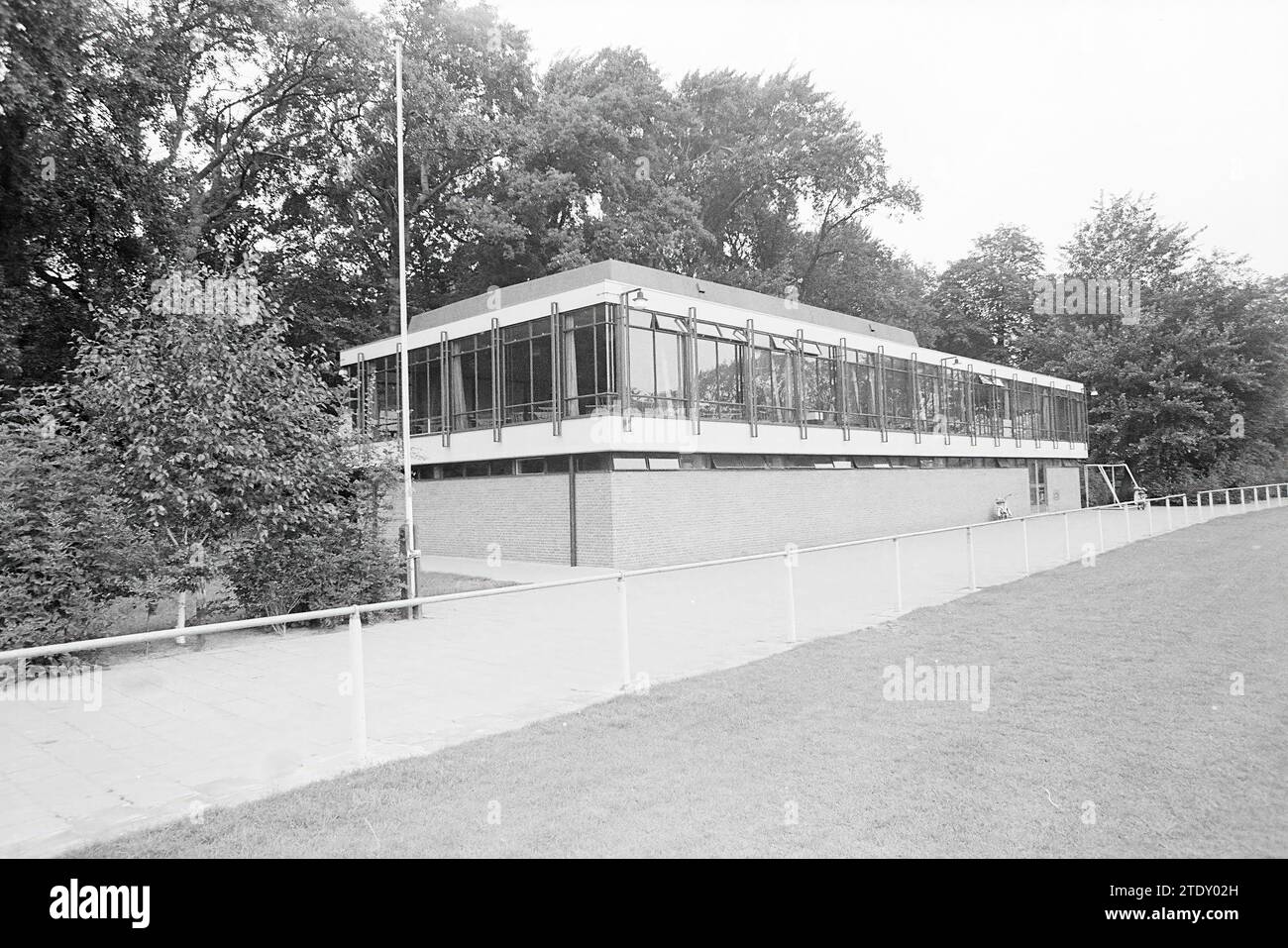 Exterior Clubhouse Football Club Bvc Bloemendaal Hi res Stock 