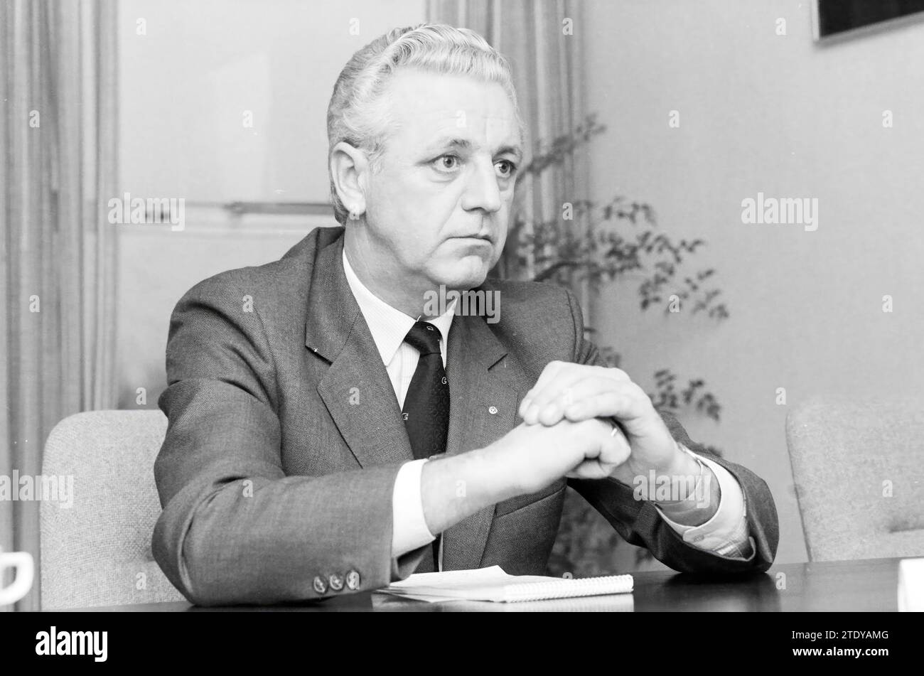 Mr Van Wijk General Employers Association Haarlem Hi Res Stock
