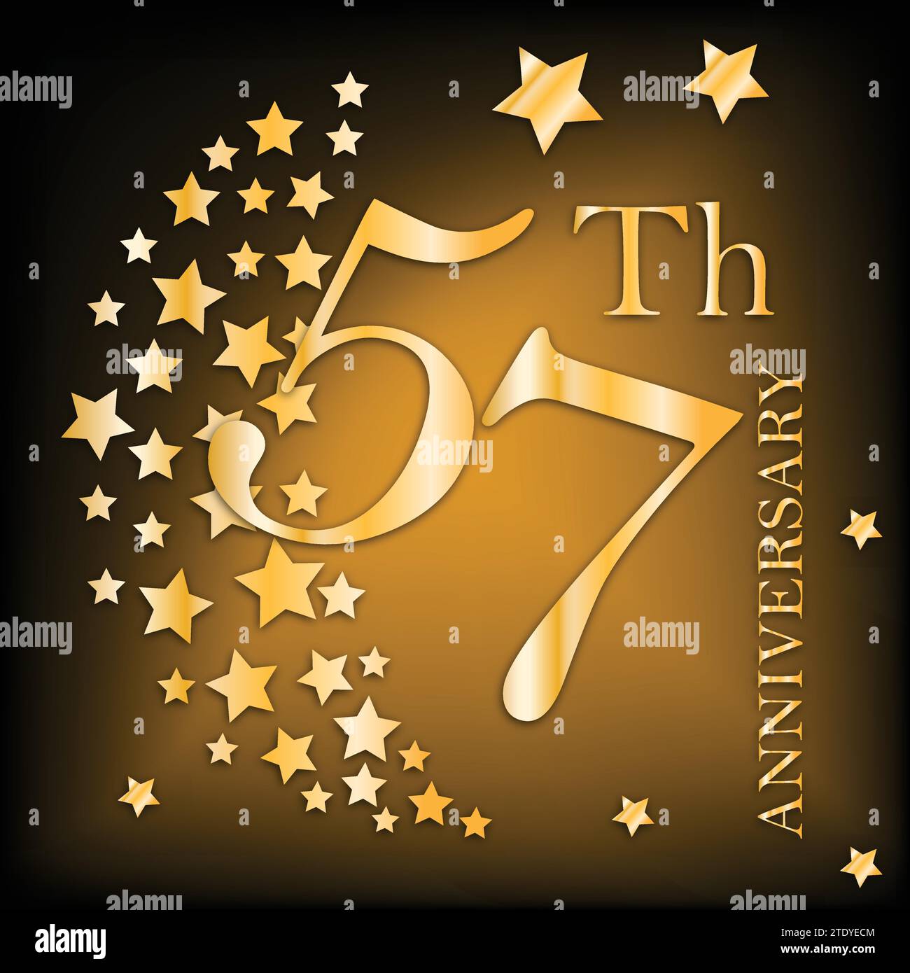 57 years anniversary golden hi res stock photography and images Alamy