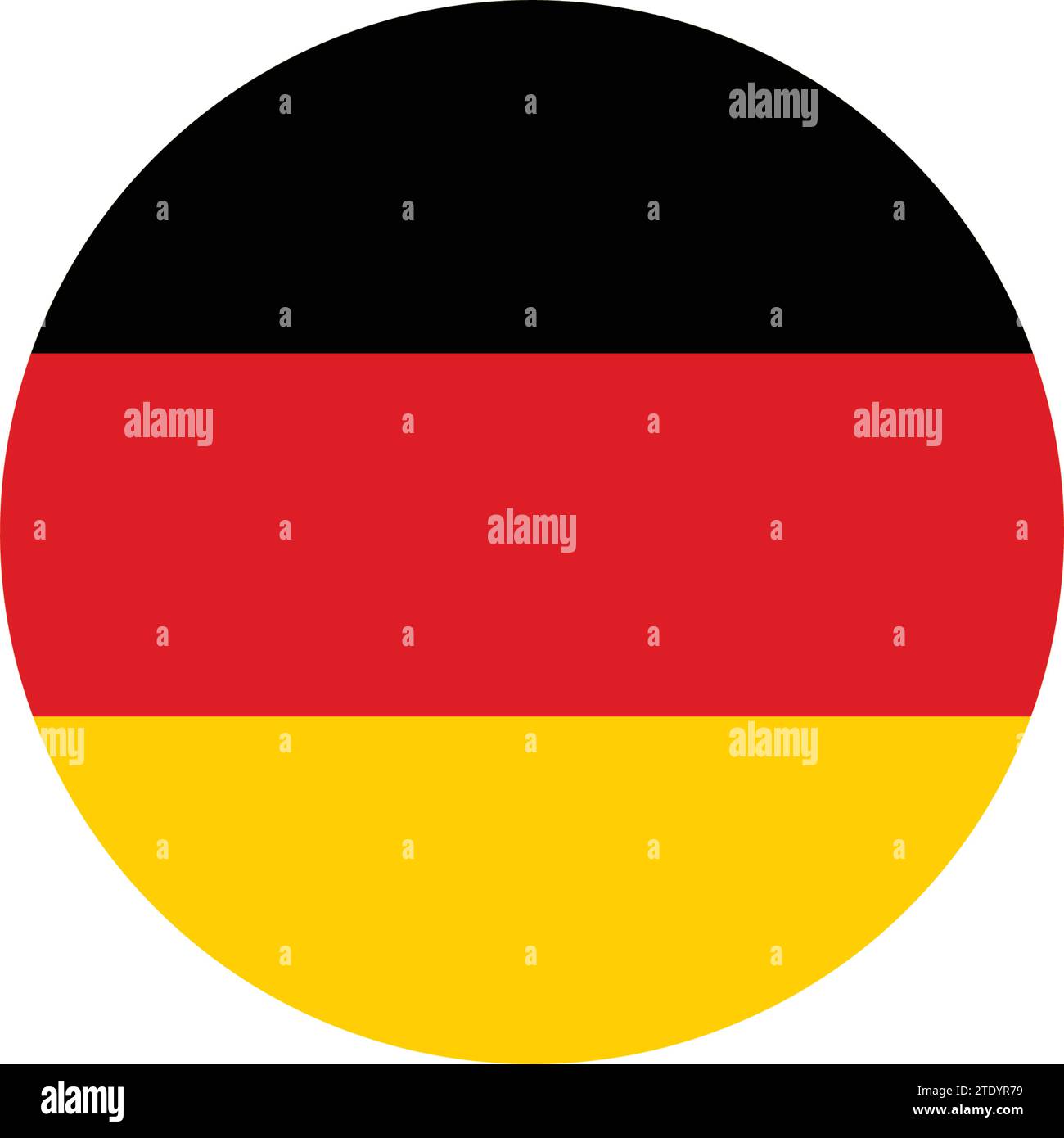 Germany Flag Circle PNG Transparent Stock Vector Image & Art Alamy